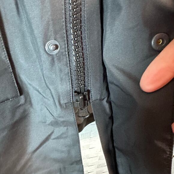 Nike rain jacket zip up zip packets black summer utility sure activewear outdoor - Picture 12 of 16